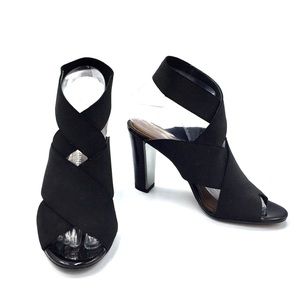 DONALD J. PILNER Athens Sandal W/Watersnake Heel